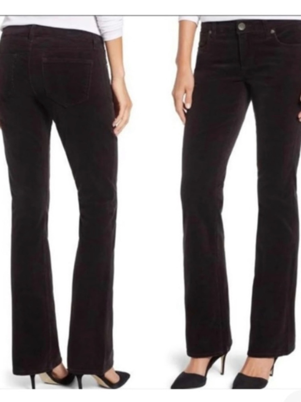 Kut from the Kloth Baby bootcut Women's black Flare Jeans